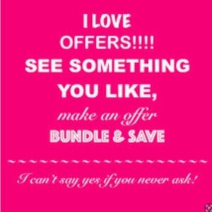 I accept all reasonable offees🌸!